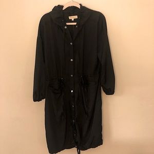 Satin Over coat Trench